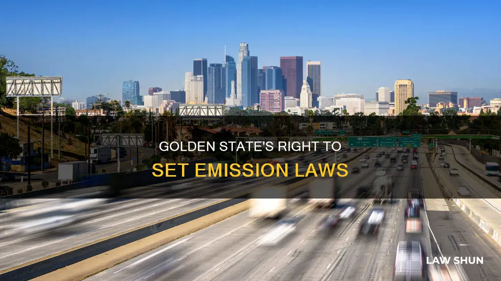 why california can set its own emission laws
