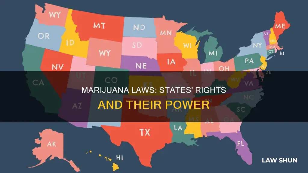why can states decide on majuana laws