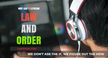 Streaming Law & Order: What's the Hold-Up?