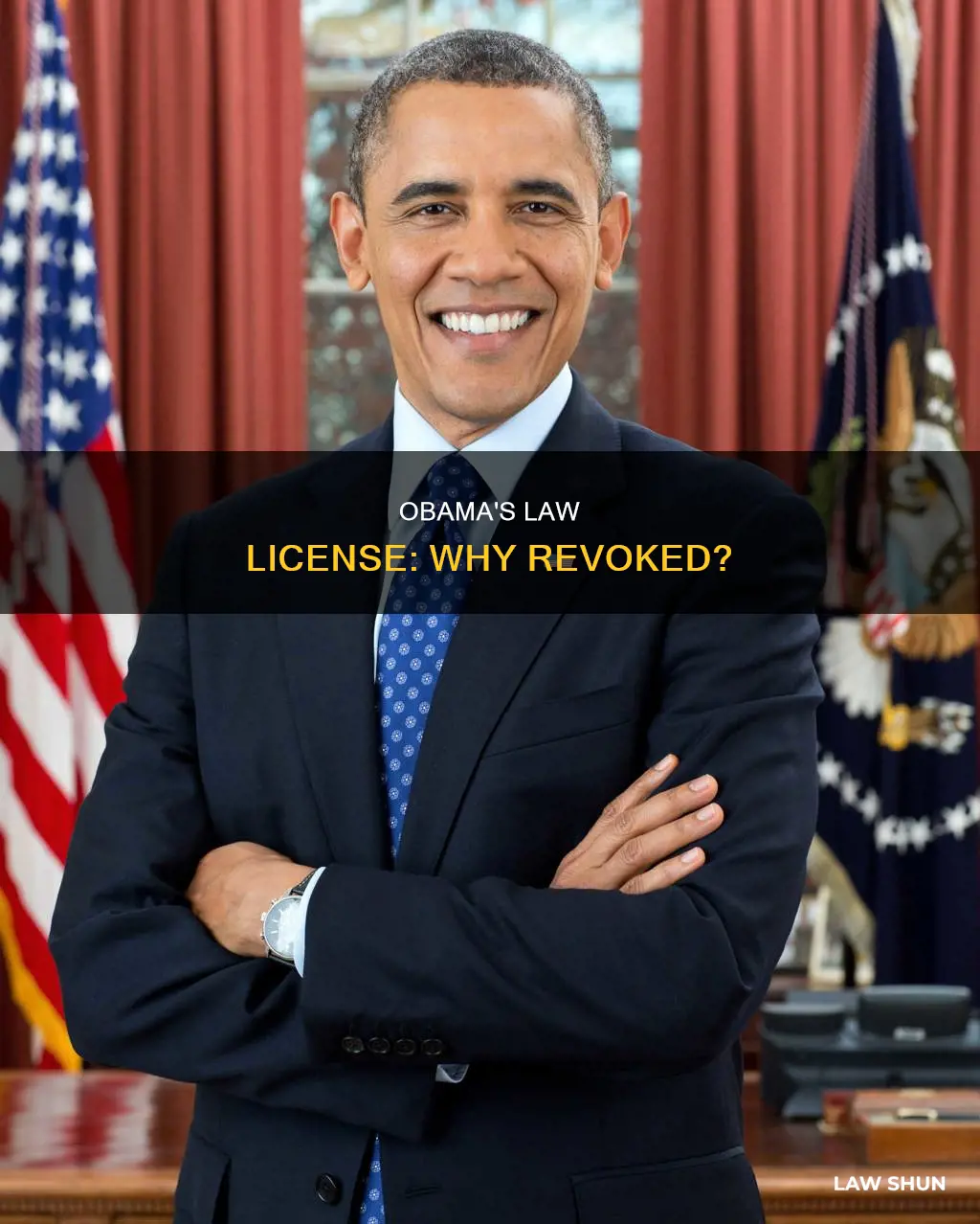 why can t obama practice law anymore