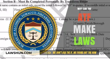ATF's Lawmaking Power: How and Why?