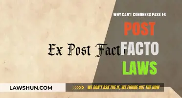 Congress Can't Pass Ex Post Facto Laws: Here's Why