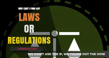 Navigating Legal Confusion: Why Can't I Find Relevant Laws or Regulations?