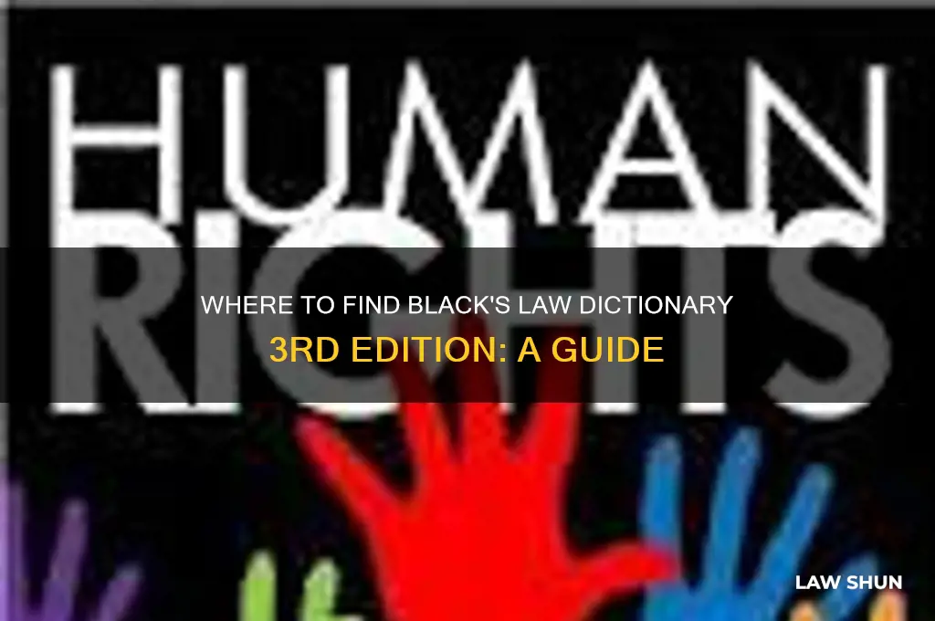 why cant i find blacks law 3rd edition