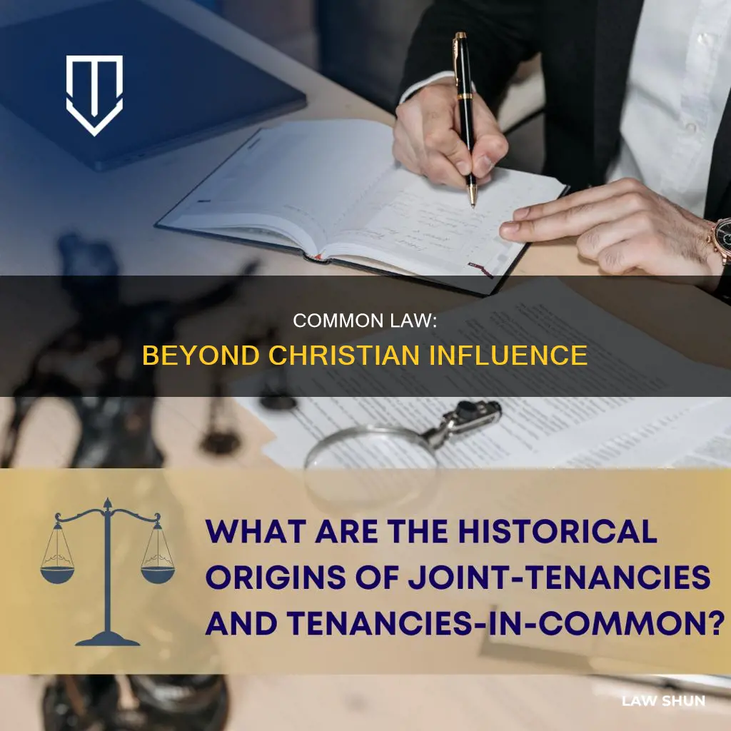 why common law is not based on christianity