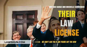 Barak and Michelle: Law Licenses Surrendered, Why?