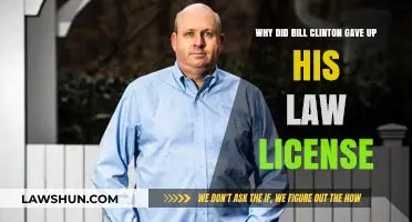Bill Clinton's Law License: Why He Gave It Up