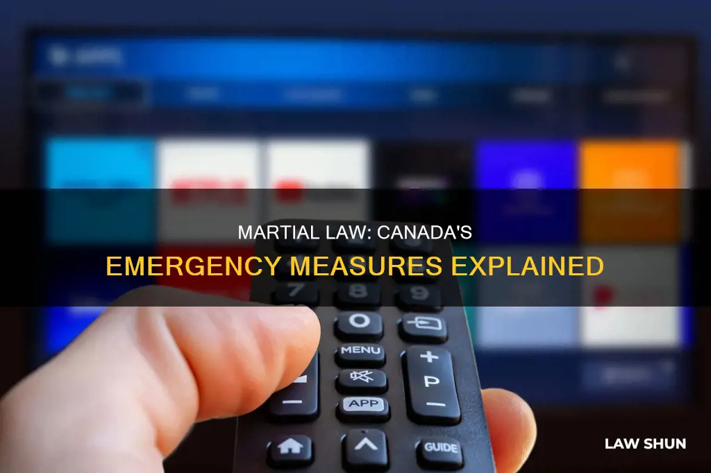 why did canada declare martial law