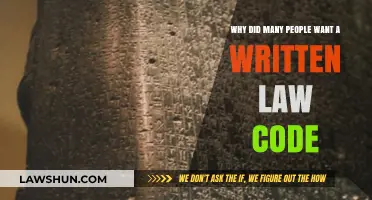 Why Written Law Codes Became Essential for Society's Stability