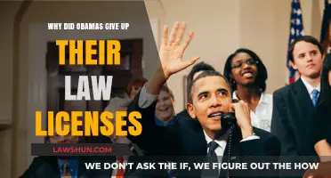 The Obamas' Law Licenses: Why They Walked Away
