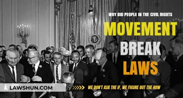 The Civil Rights Movement's Defiant Act: Breaking Laws for Freedom