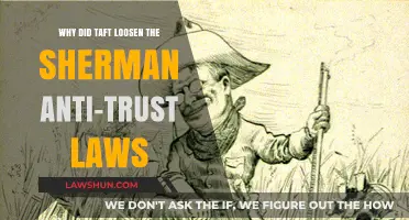 Taft's Shift: Easing Sherman Anti-Trust Laws for Economic Growth