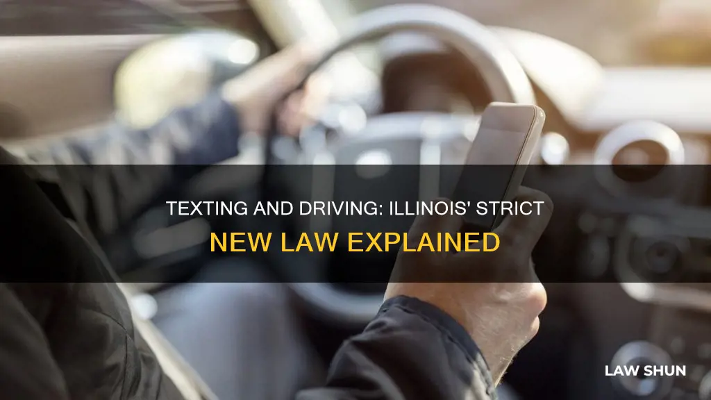 why did texting and driving become a law in illinois