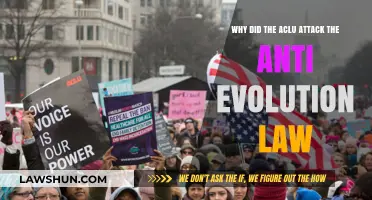 ACLU Challenges Anti-Evolution Law: Defending Science and Constitutional Rights