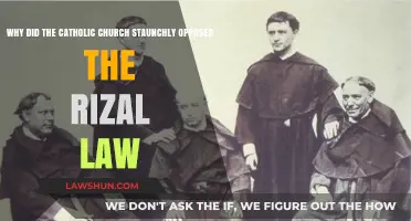 The Catholic Church's Fierce Opposition to the Rizal Law: Why?