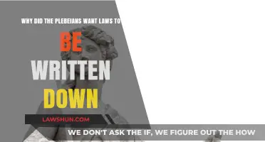 Why Plebeians Demanded Written Laws: A Quest for Equality and Justice