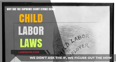 Supreme Court's Ruling: Striking Down Child Labor Laws Explained