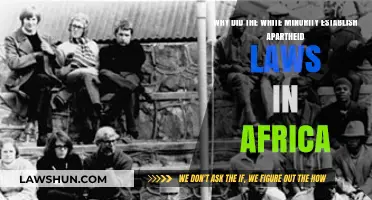 Why White Minority Enforced Apartheid Laws in South Africa