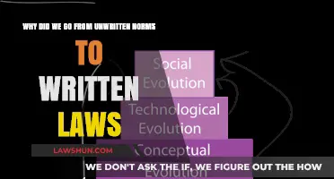 From Unspoken Rules to Written Laws: Evolution of Societal Governance