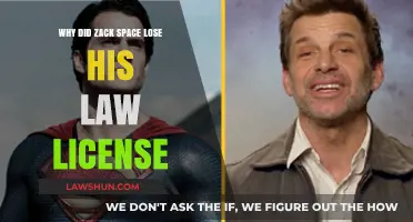 Zack Space: Law License Loss Explained