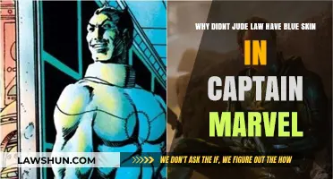 Why Jude Law's Yon-Rogg Lacked Blue Skin in Captain Marvel