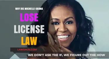 Michelle Obama's Law License: Why She Let It Go