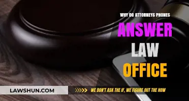 Why Attorneys' Phones Answer 'Law Office': Unveiling the Professional Practice