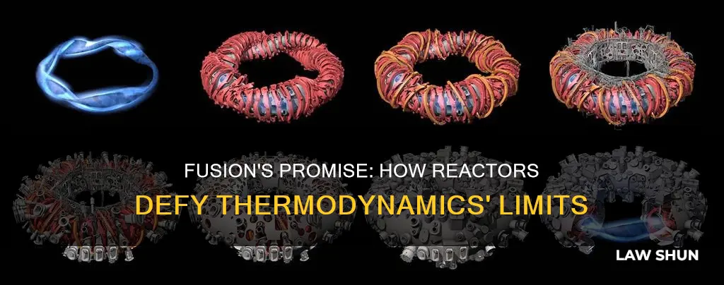 why do fusion reactors not break the law of thermodynamics