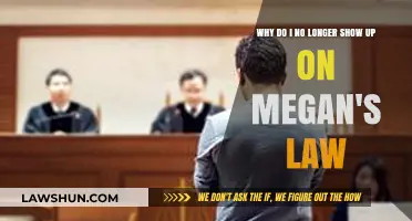 Understanding Megan's Law: Why Your Name May No Longer Appear