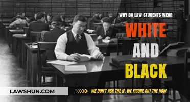 Why Law Students Wear Black and White: Tradition Explained