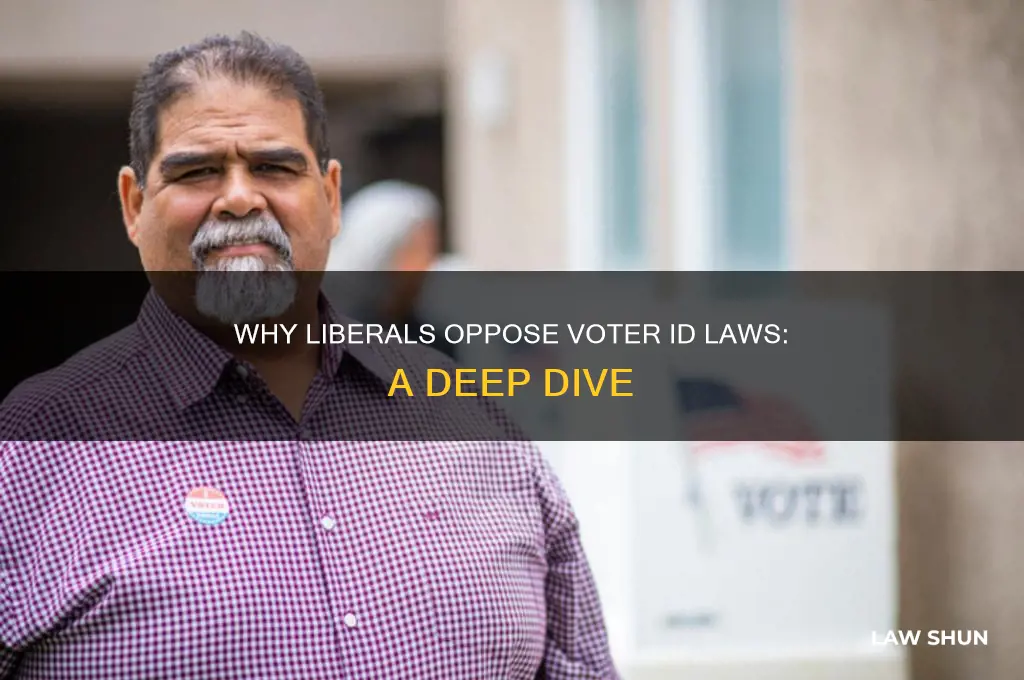why do liberals oppose voter id laws