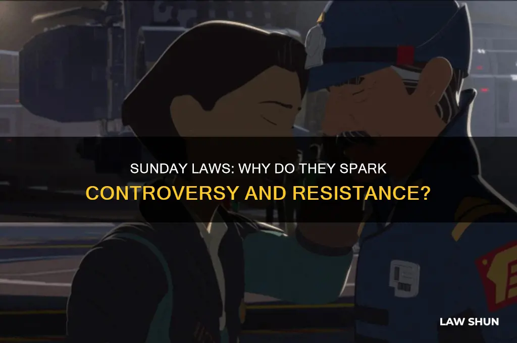 why do people not like sunday laws