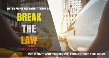 Defying the Rules: Understanding the Risky Behavior of Riding Against Traffic