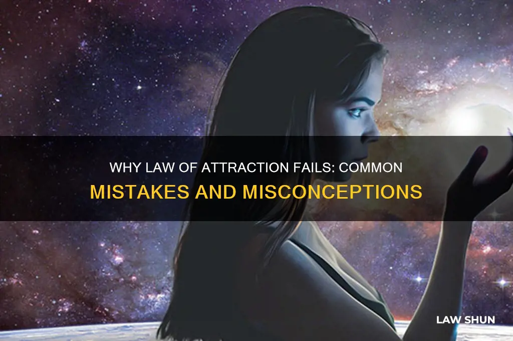 why do so many people fail law of attraction