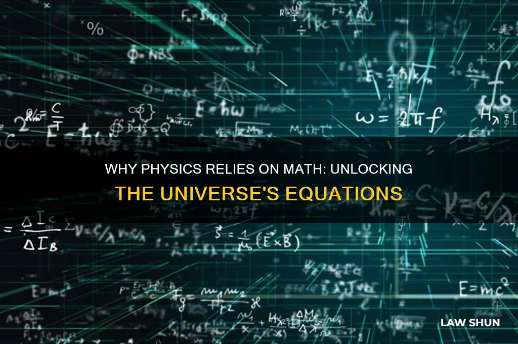 why do we express laws of physics in mathematical form