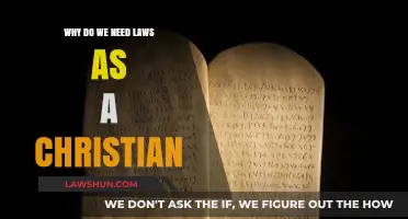 Christianity and the Rule of Law: Why Laws Matter for Believers
