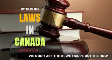 Laws in Canada: Necessary for Order and Justice