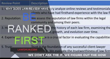 The Top-Ranked Law Review: Why It Matters
