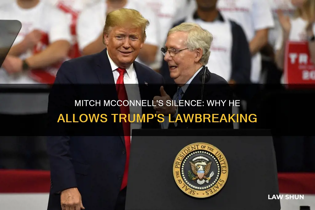 why does mitch mcconnal let trump break the law