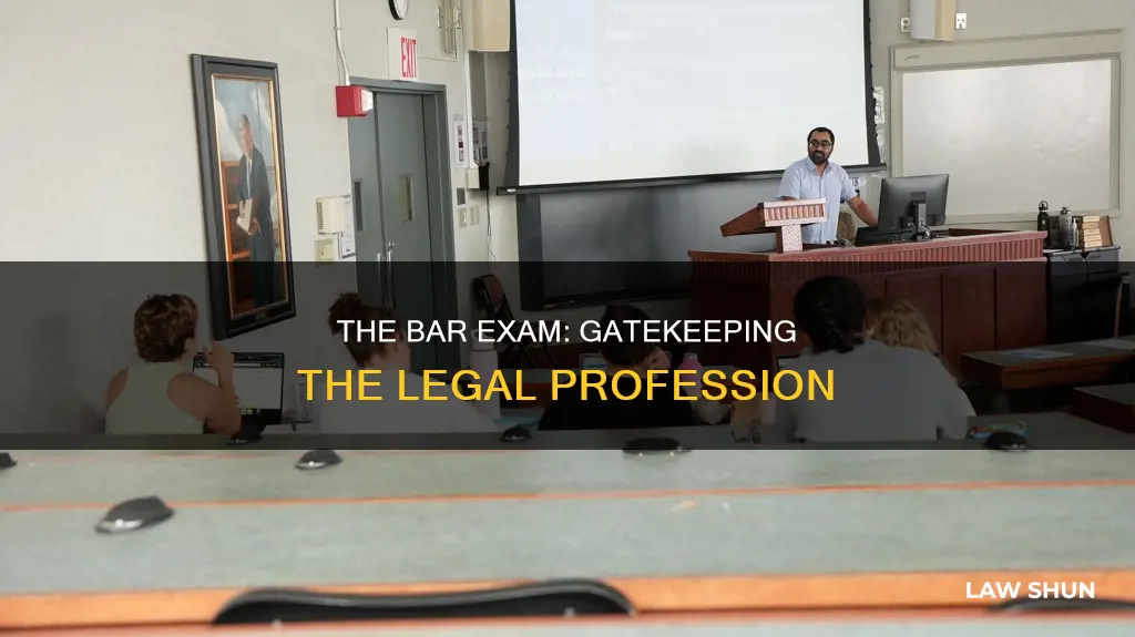 why does the bar decide who can practice law