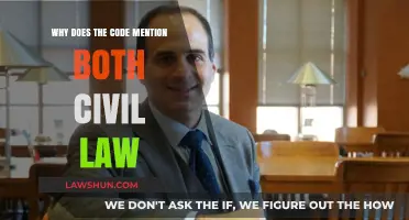 Understanding Civil Law References in Code: Dual Mentions Explained
