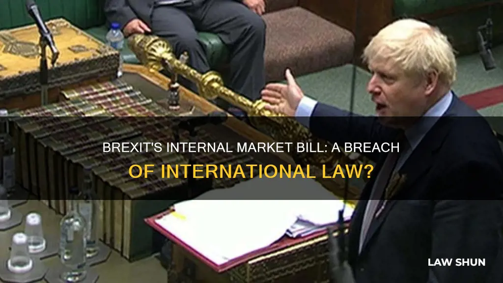 why does the internal market bill break international law