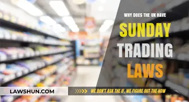 Sunday Trading Laws: Why UK Shops Close Early