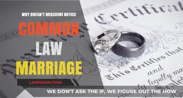 Missouri Doesn't Recognize Common Law Marriage: Here's Why