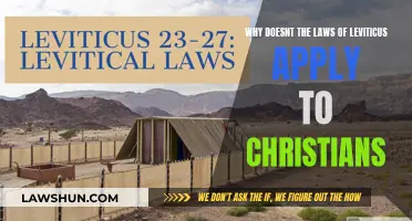 Leviticus Laws: Irrelevant to Christians, Here's Why