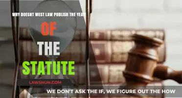 Why West Law Omits Statute Publication Years: A Legal Mystery