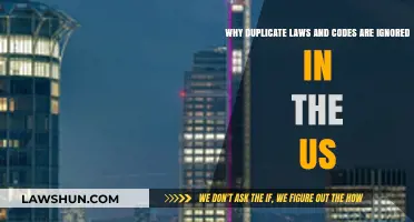 Ignored Duplicates: Why Redundant US Laws and Codes Persist Unenforced