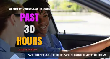 Joshua's Law: Understanding Why Your 30-Hour Requirement Was Exceeded