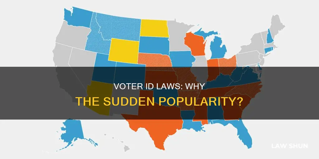 why have voter id laws become popular