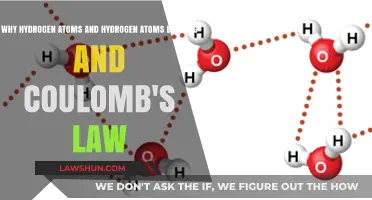 Hydrogen Atoms Bonding: Coulomb's Law Explains Molecular Forces
